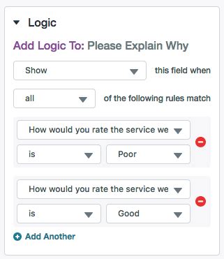 Image result for How Do I Remove Logic Query in Formstack
