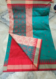 Buy TWI Embellished Sambalpuri Silk Blend Light Green Sarees Online ...