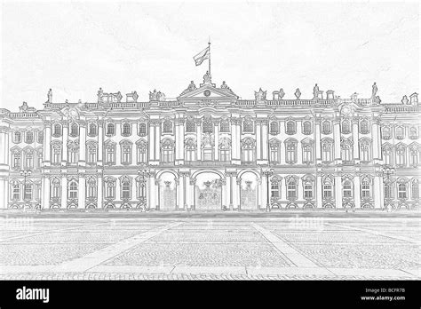 Эрмитаж рисунок карандашом легкий (46 фото)