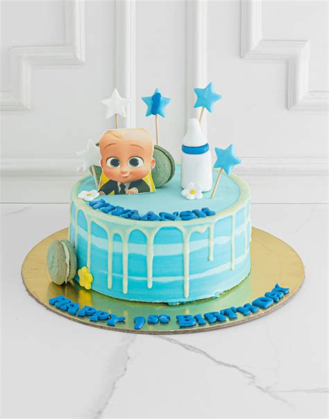 1st Birthday Cake for Baby Boy | Order Online | Creme Castle