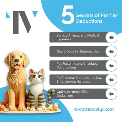 Pet tax deductions for your pets | Tehrani & Velez, LLP posted on the ...