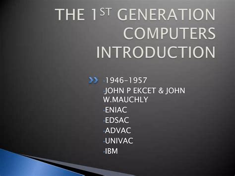 1st Gen Computer 的图像结果