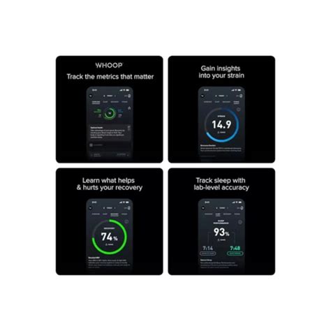 Whoop 4.0 Onyx Superknit Band- 1 Year Subscription Included