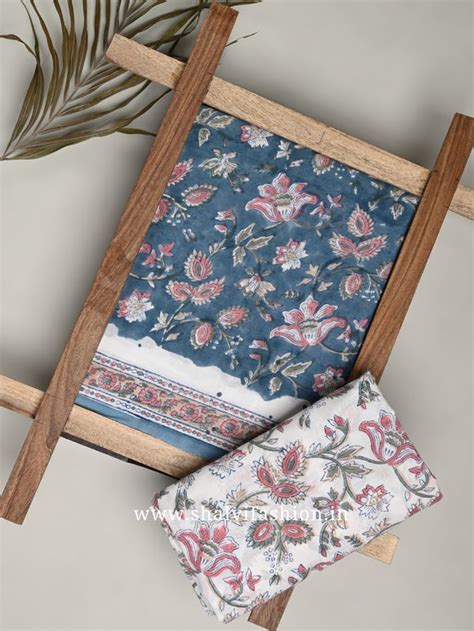 Hand Block Print Suits Dress Material for women- Shalvi Fashion Home ...