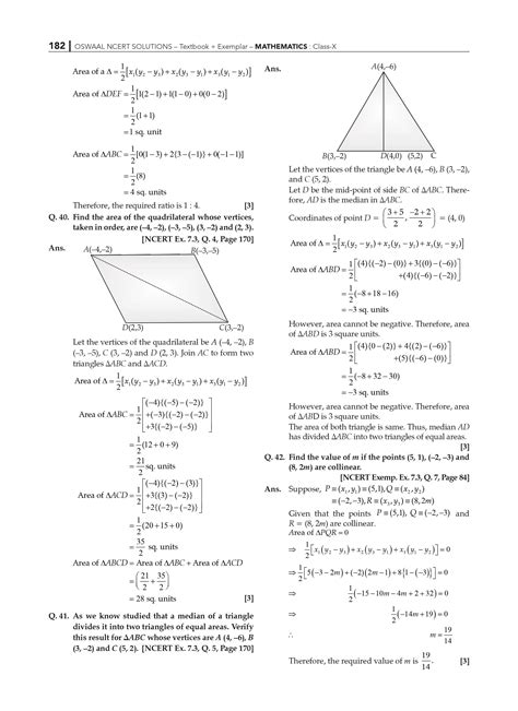 NCERT Solutions Class 10 Maths | Chapter 7 Coordinate Geometry | For ...
