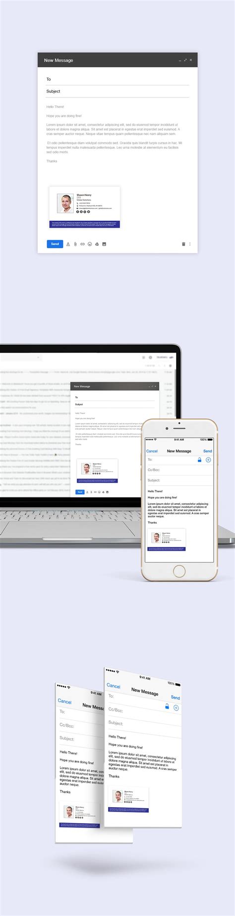 Image result for Email Signature Sample Format