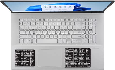 Buy TEACHUCOMP Keyboard Shortcuts Sticker for Windows 11 and 10 Plus ...
