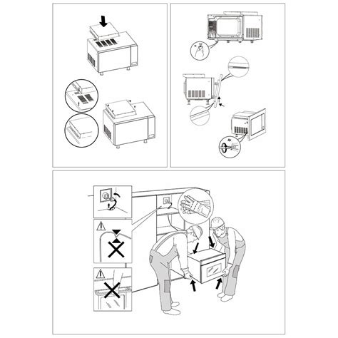 60cm UltimateTaste 700 built-in combination microwave oven with 25L ...
