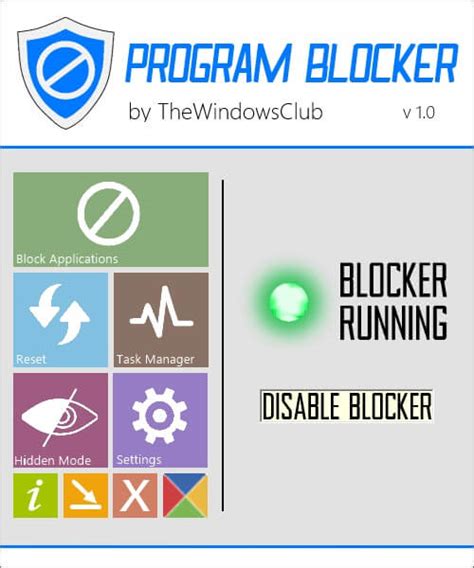 Program Blocker 的图像结果