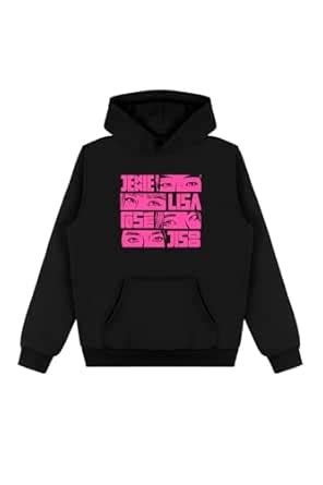 Buy The Korhean Store Black Pink Comic Style Korean Streetwear Regular ...