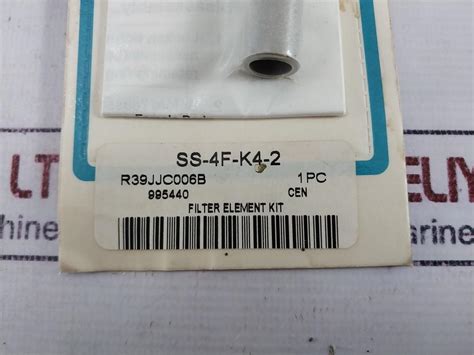 Lot of 2x Swagelok SS-4F-K4-2 Micron Filter Element Kit 2 R39JJC006B ...