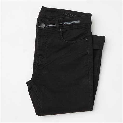 The Boseman Jean in Super Black – www.rogic.in