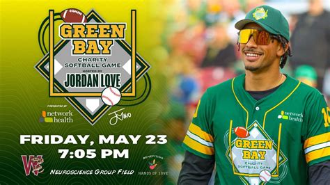 Green Bay Charity Softball Game Hosted By Jordan Love, 2400 N Casaloma ...
