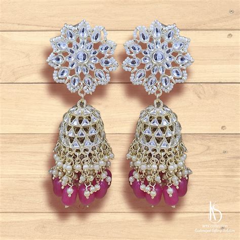 KS Diamond Jhumkas – KS ARTS COLLECTION
