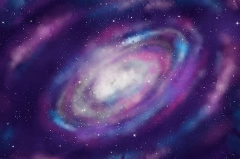 Watercolor galaxy background | Free Vector