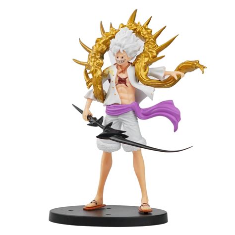Offo|One Piece Anime Luffy Gear 5 Action Figure/Lightweight Attractive ...