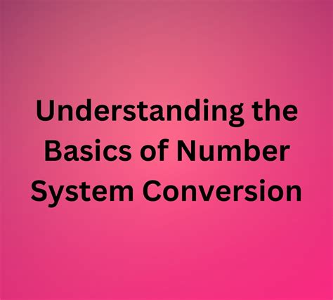 Conversion Between Number Systems 的图像结果