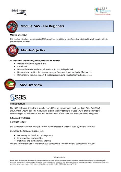 SAS Programming Language for Beginners 的图像结果
