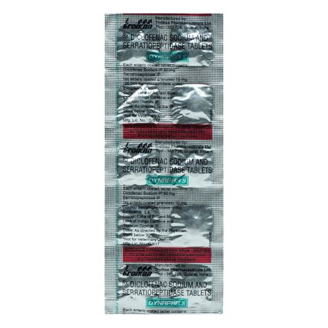 Dynapar S Tablet Price, Uses, Side Effects, Composition - Apollo Pharmacy