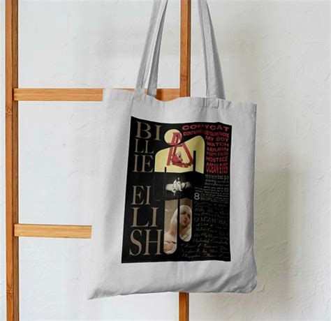 Billie Eilish Inspired Spotify Aesthetic Tote Bag by Culltique