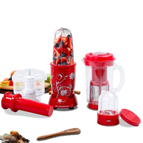 Buy Wonderchef Nutri-blend Juicer, Mixer, Grinder & Chopper|500W 100% ...