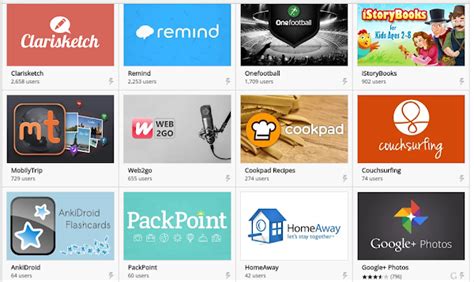 Web Apps Android 的图像结果