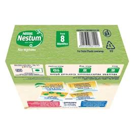 Buy Nestle Nestum Baby Cereal Rice Vegetables (From 8 Months+) Powder ...