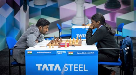 Tata Steel Challengers 2023 R5: Vaishali splits the point with Adhiban ...