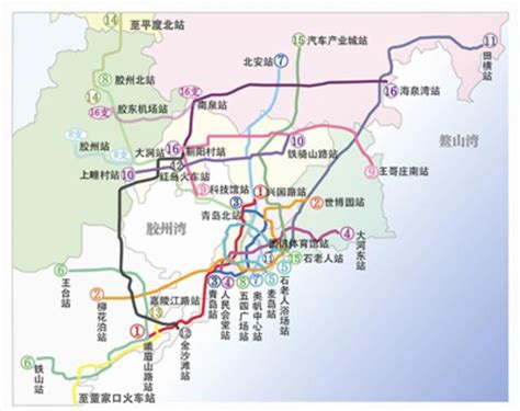 青岛地铁1号线南段最新进展来啦！这三条线路开工时间有了~_建设_规划_项目