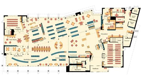 Library Layout Plan 的图像结果