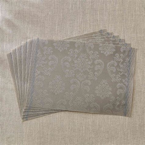 Buy Eden Fest Set of 6 PVC Jacquard Placemats from Home Centre at just ...