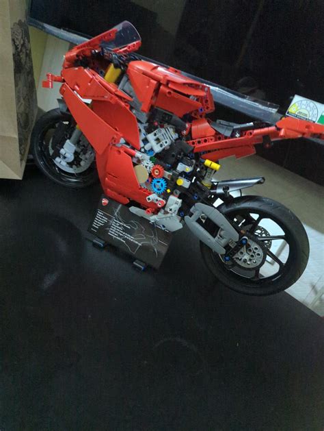 LEGO Technic Ducati Panigale V4 S Motorcycle Model Building Set 42202