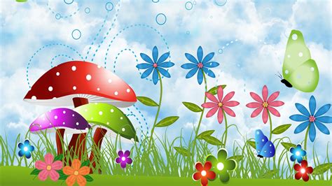 Image result for Spring Cartoon Backdrop