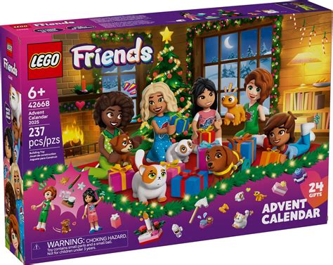 LEGO® Friends Adventný kalendár 2025 42668 | Friends | Oficiálny obchod ...