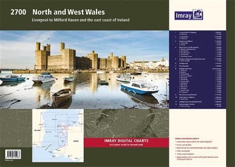 Buy Imray 2700 North and West Wales Chart Pack: Liverpool to Milford ...