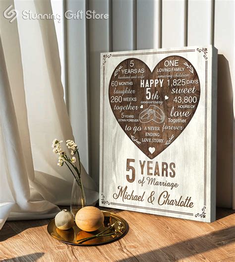 What is the 5th wedding anniversary gift 60 photos - Astyledwedding.com