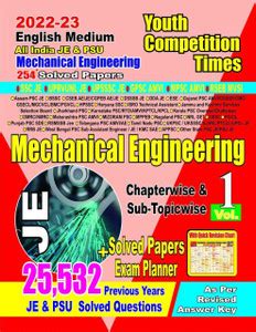 (English Medium) All India JE & PSU Mechanical Engineering Chapter-Wise ...