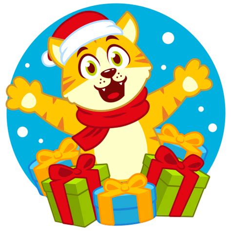 Gift boxes Stickers - Free christmas Stickers