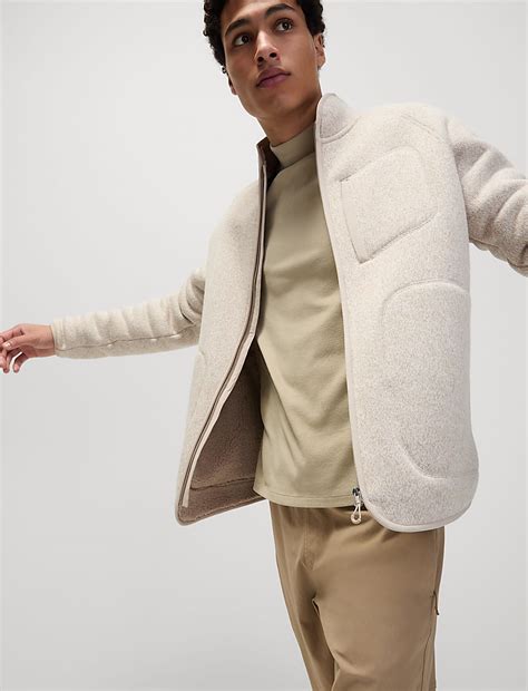 Buy Fleece Funnel Neck Top at Marks & Spencer