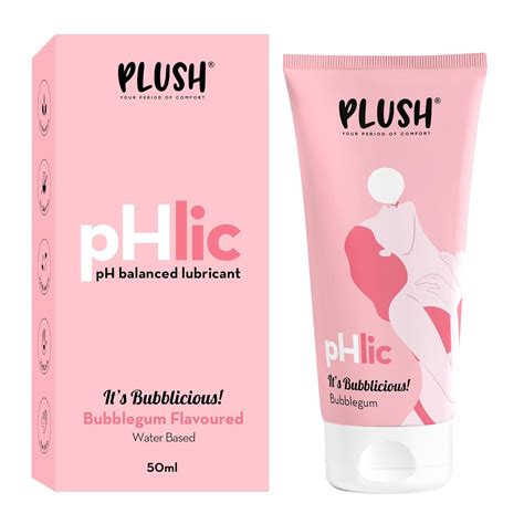 Plush pHlic BubbleGum Lubricant for Men & Women 50ml | Aloe vera ...