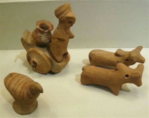 information on clay toys of harappan civilization - Brainly.in