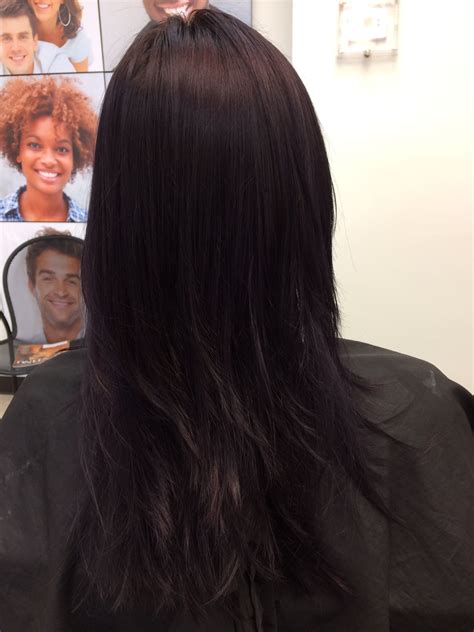 Redken Color Gels 4RV with Pravana Violet. Shadow Root 4N Redken Color ...