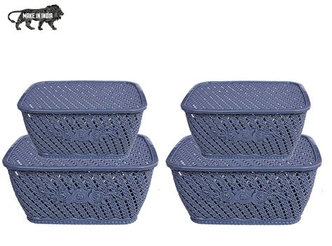 Buy HS-STORE's Plastic 4 Pieces Small Size Multipurpose Solitaire ...
