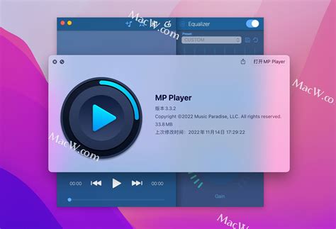 MP Player for Mac(mac音乐播放器)3.3.2激活版 - 哔哩哔哩