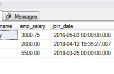 Image result for SQLINTEGER Declare