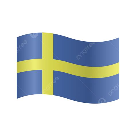 Vector Realistic Illustration Of Sweden Flags, Sweden, Flag, Sweden Day ...