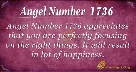 Angel Number 1736 Meaning: A Greater Future - SunSigns.Org