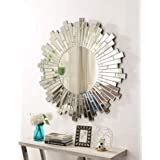 Buy Venetian Design Glass Wall Mirror (dia: 36 inch, Silver) Online at ...