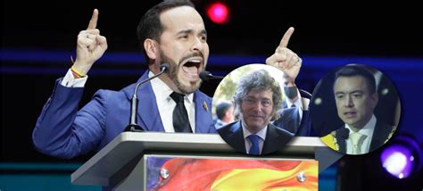 Noboa y Milei felicitan a De la Espriella por el resultado en la ...