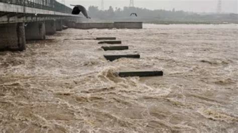 Delhi flood update Yamuna to be at peak flow on 13 july morning alert ...
